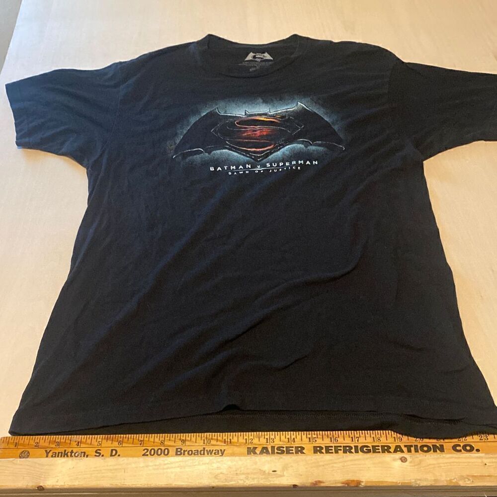 Batman Vs Superman Dawn Of Justice T-shirt Black‎ Men's Sz Xl
